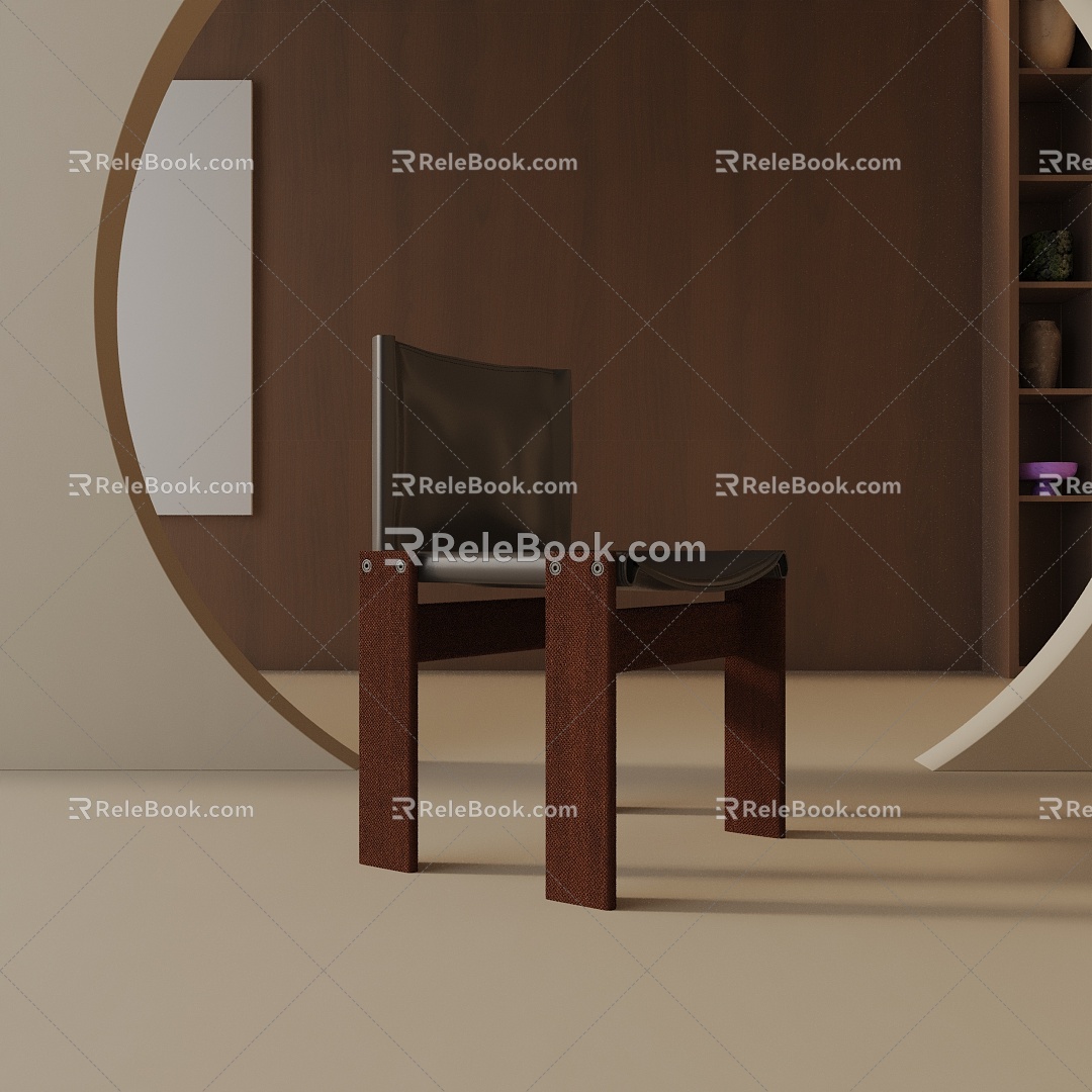 Modern Dining Chair 3d model