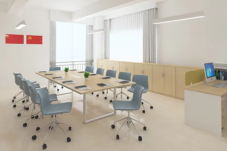 Modern Activity Room Student Activity Room Team Department 3d model