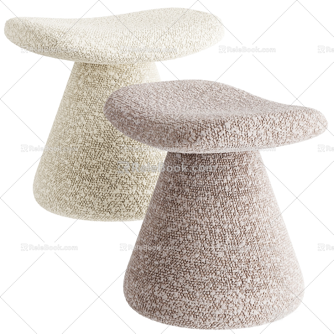 Nordic Stool 3d model