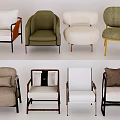 Stylish Modern Accent Chairs with Multiple Styles Comfortable Seats and Neutral Colors