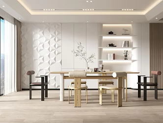Modern Restaurant Home Restaurant 3d model