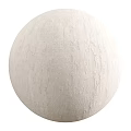 White Sphere Component With Textured Surface For Modern Architectural Design 3d model