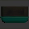 Green Storage Furniture With Lockable Latches Hard Shell Design And Front Label Compartment