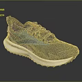 Teal and Navy Blue Running Sneakers with White Sole Gray Accents and Orange Laces