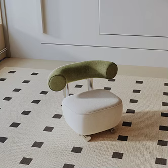 modern leisure chair 3d model