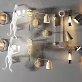 Stylish Modern Wall Lamps With Artistic Designs Various Materials And Warm Lighting Glow