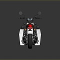 Motorcycle Two-wheeled Motorcycle Cross-country Motorcycle Road Race Motorcycle Motor Vehicle Transport 3d model