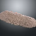 Natural Loose Brown Soil Household Product for Gardening with Small Particles