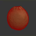 Fresh Green And Yellow Lemon With Smooth Textured Skin On Gray Background