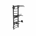 Heavy Duty Sports Equipment Power Rack With Barbell And Storage Shelves