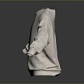 Beige Mythos Sweatshirt With Blue Graphic Design For Casual Daily Wear