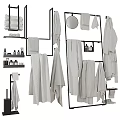 Modern Minimalist Bathroom Accessories With Towel Racks Mirrors And Soft Towels For Stylish Bathrooms