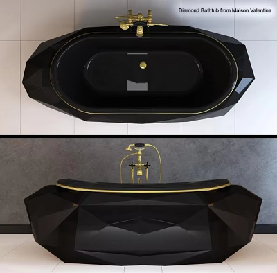 Modern Bathtub 3d model Modern Bathtub 3d model