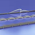 Modern Bridge Designs With Various Arch Structures And Water Reflections 3d model