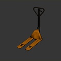 Modern Forklift Pallet Truck 3d model