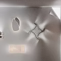 Modern Stylish Wall Lights With Unique Shapes And Soft Lighting For Interior Decor 3d model