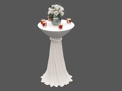 Modern Bar Table 3d model Modern Bar Table 3d model