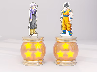 Modern ornaments home decoration beautiful Chen ornaments 3d model