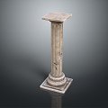 Columns Stone Columns Stone Columns Old Columns Roman Columns Roman Columns Classical Columns Greek Columns 3d model