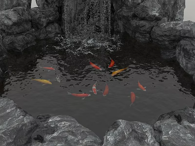 Animal Landscape Fish 3d model