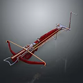 Crossbow Mechanical Crossbow Shift Bow and Arrow Shoot Far Equipment Weapons High-tech Crossbow 3d model