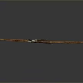 Traditional Wooden Bow And Arrow Set With Classic Design For Historical Weapon Collection