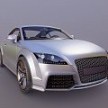 Audi TT car 3d model