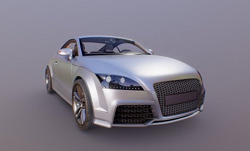 Audi TT car 3d model