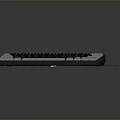 RGB Backlit Mechanical Keyboard With Mechanical Switches Ergonomic Keycaps And Braided Cable