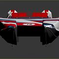 Colorful Yacht With Martini Branding And Modern Design