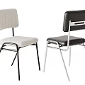 Modern Dining Chairs With Upholstered Seats Wooden Backs Metal Frames And Stylish Design For Home