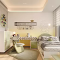 Modern Sales Office Interior Design With Open Space Sofa Coffee Table Dining Chairs And Decorative Shelves
