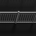 Various Decorative Railing Designs With Different Intricate Patterns And Styles 3d model