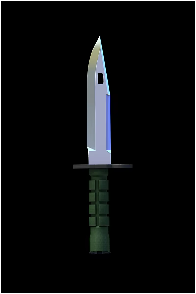 Modern Dagger 3d model