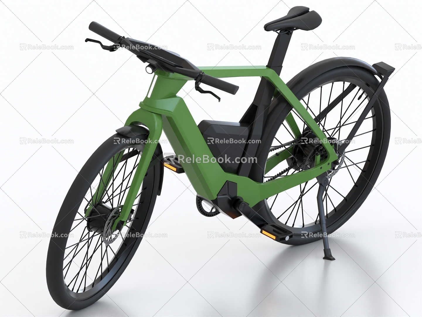 Electric Bicycle Electric Bicycle 3d model