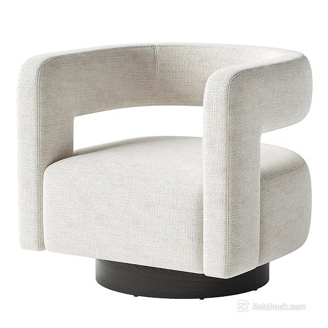 Modern Sofa and Coffee Table Set with Light Beige Upholstery Curved Armrests and Black Base 3d model 
