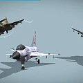 J-10 fighter model 3d model