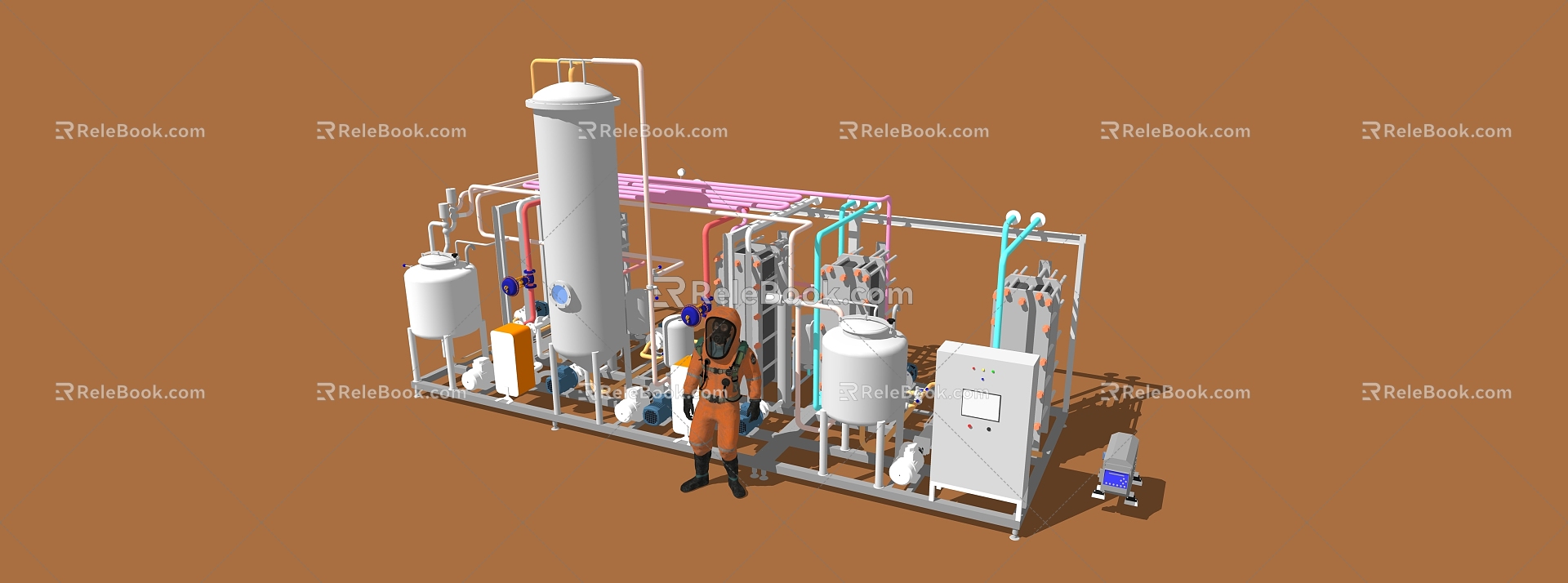 Industrial Equipment 3d model