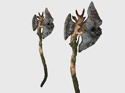 Modern Axe Forest Guardian Axe 3d model Modern Axe Forest Guardian Axe 3d model
