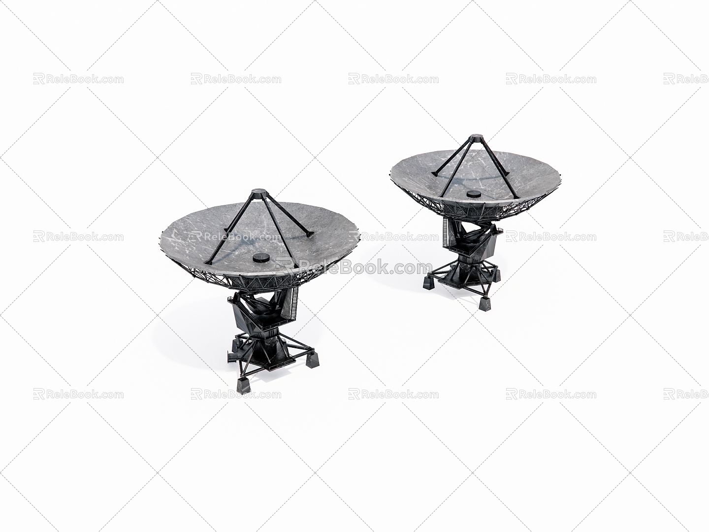 Industrial Antenna 3d model