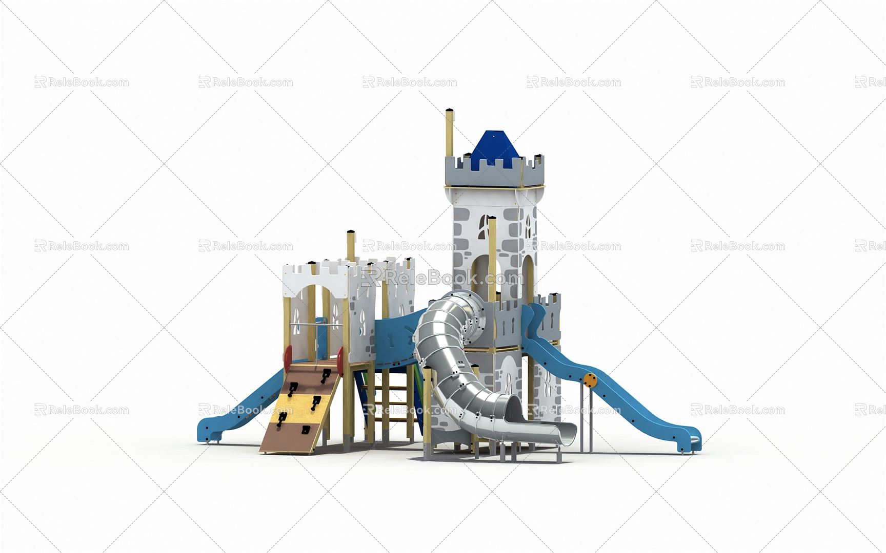 Modern Amusement Equipment 3d model