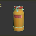 Premium Yellow Jar of Royal Coconut Cooking Oil with Red Lid and Label