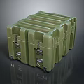 Durable Green Plastic Storage Boxes With Secure Latches For Home Organizing Needs