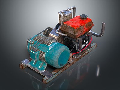 Industrial LOFT Generator Gasoline Generator Diesel Generator Household Generator 3d model