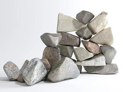 Modern Stone 3d model