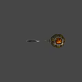Ottoman Jade Handle Knife 3d model