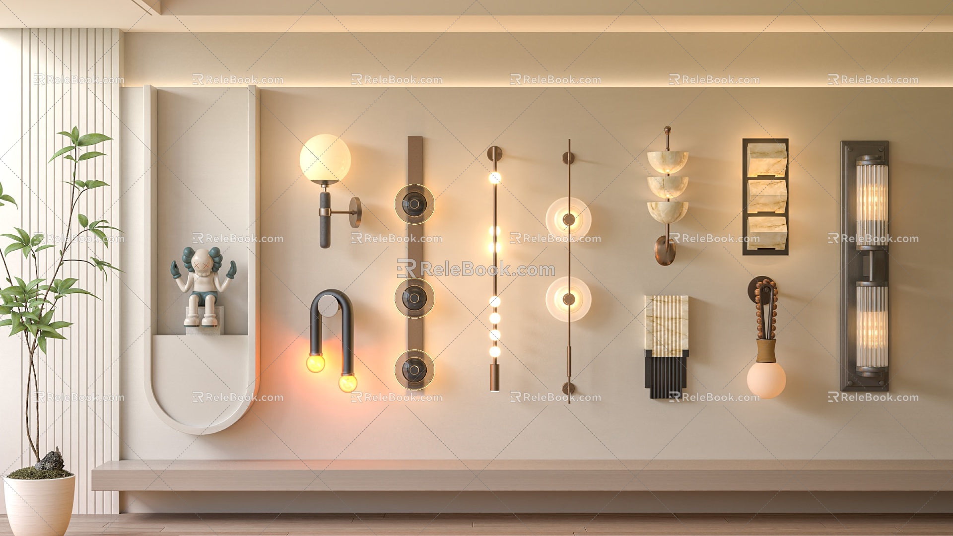 Wall lamp 3d model