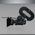 Vintage Film Camera Equipment With Classic Metal Body And Lens Mechanism Parts