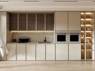Cream Style Side Cabinet Entrance Cabinet Side Cabinet Decorative Cabinet Wine Cabinet 3d model