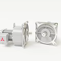 High Quality Mitsubishi Industrial Gear Motors With Metal Housing And Shaft Components